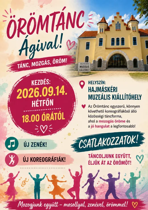'ÖRÖMTÁNC Ágival!' cikk borítóképe