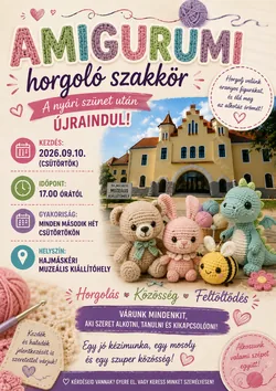 AMIGURUMI horgoló szakkör borítóképe