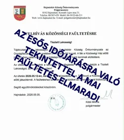 Közösségi faültetés ELMARAD! borítóképe