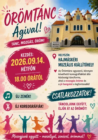 ÖRÖMTÁNC Ágival! borítóképe