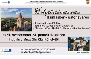 Helytörténeti séta borítóképe