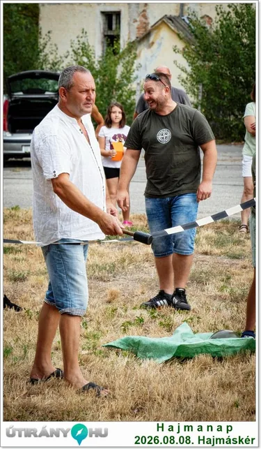  Hajmáskéri lecsófőző, Hajmanap