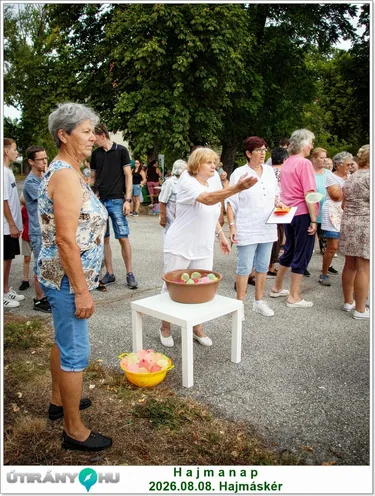  Hajmáskéri lecsófőző, Hajmanap