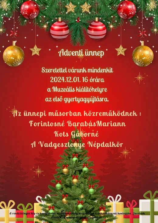 'Adventi ünnep' cikk borítóképe